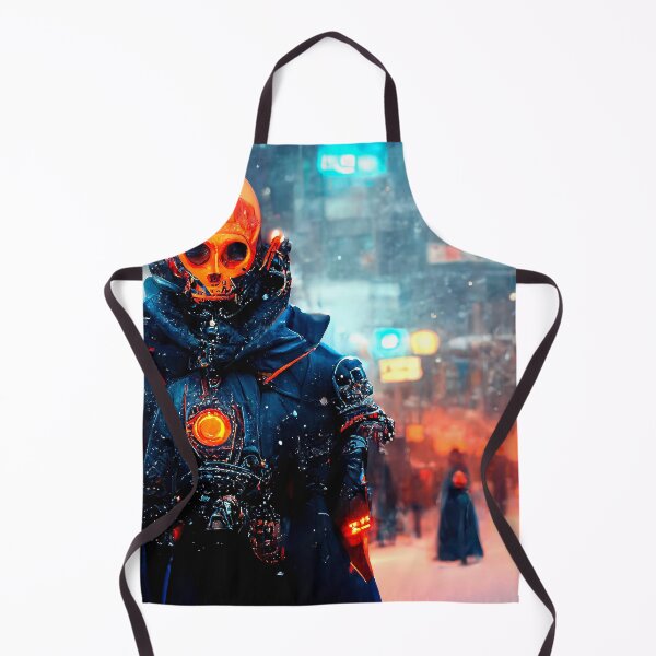 Artikelvorschau, Futuristische Hexenmeister-Hightech-Skelettrüstungsvariante entworfen und verkauft von AICustomArt ⭐⭐⭐⭐⭐.