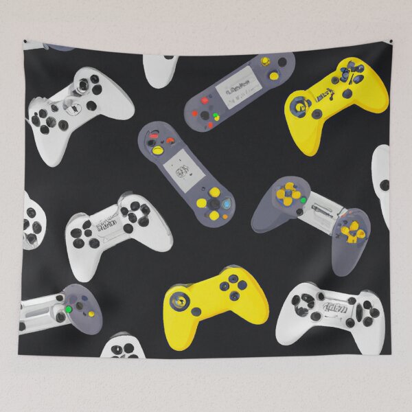 Item preview, Gaming Controllers Pattern designed and sold by Zestpond.