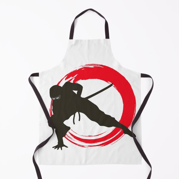 Item preview, Japanese Martial Arts Ninja with Sword One Hand Touching Ground Pose designed and sold by LoveSeasonz.