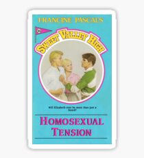Sweet Valley "Homosexual Tension" Sticker