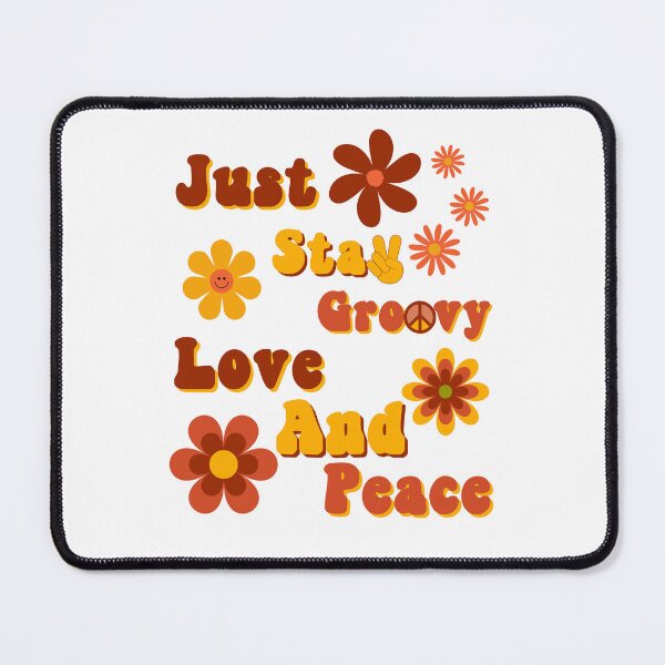 Item preview, Just Stay Groovy  With Love And Peace  designed and sold by GarnersDesigns.
