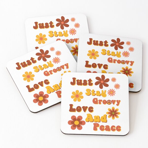 Item preview, Just Stay Groovy  With Love And Peace  designed and sold by GarnersDesigns.