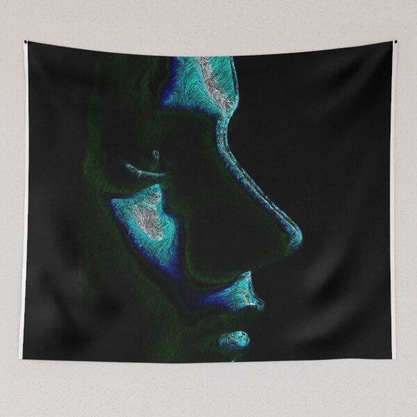 Item preview, Woman Waiting Portrait Art designed and sold by Jim Plaxco.