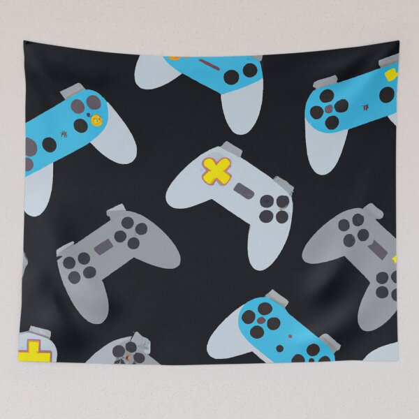 Item preview, Gaming Controllers Pattern designed and sold by Zestpond.