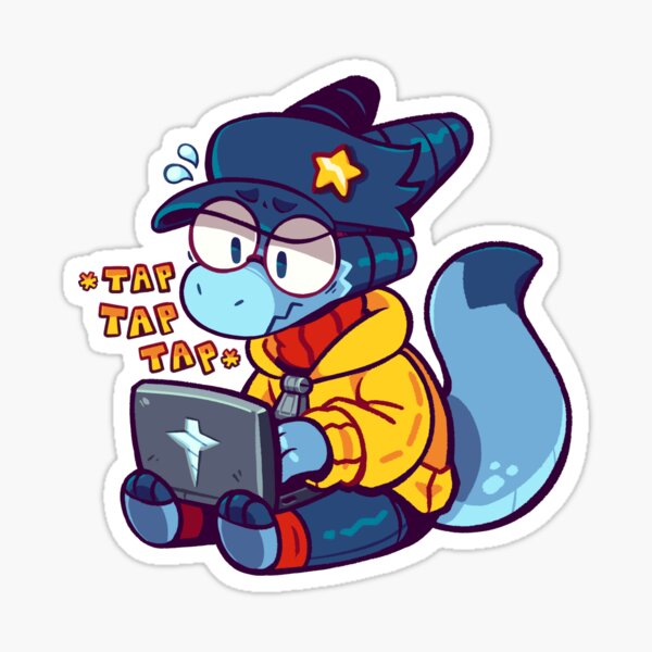 Computer Kobold Sticker For Sale By Kobold Factory Redbubble