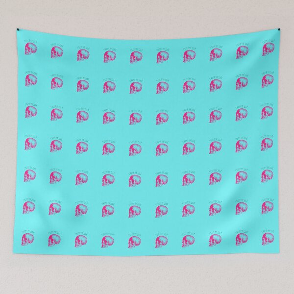 Item preview, Hot Pink Skull, "Death by Love" designed and sold by tepalistings.