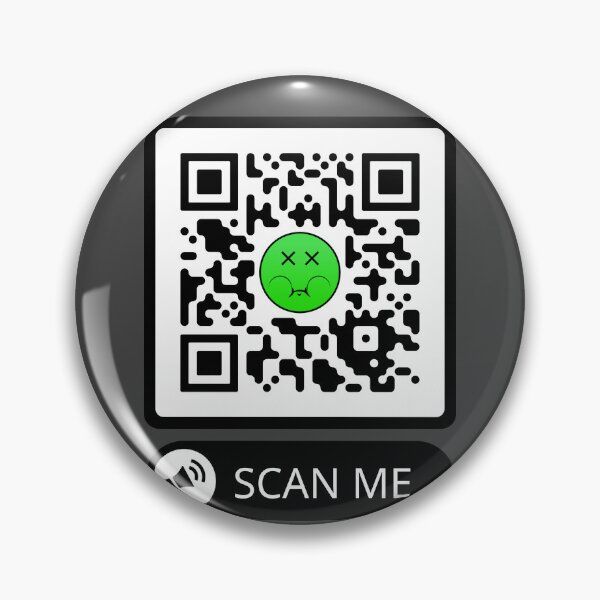 Item preview, Mr. Yuck QR Code designed and sold by zwilks.
