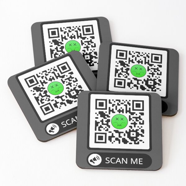 Item preview, Mr. Yuck QR Code designed and sold by zwilks.