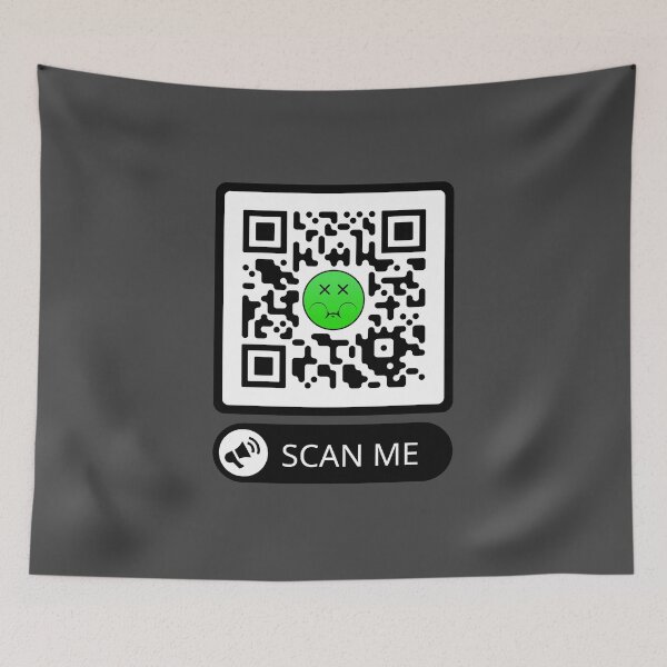 Item preview, Mr. Yuck QR Code designed and sold by zwilks.