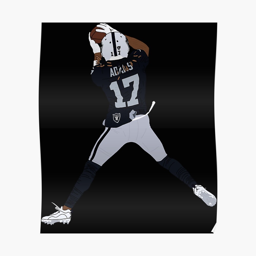 Davante Adams Raiders  Sticker for Sale by MollieWeisbe