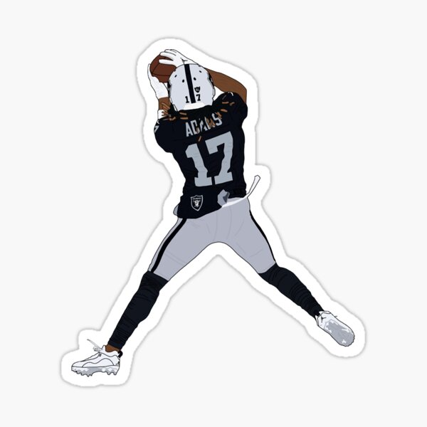 Davante Adams Raiders ' Sticker for Sale by MollieWeisbe