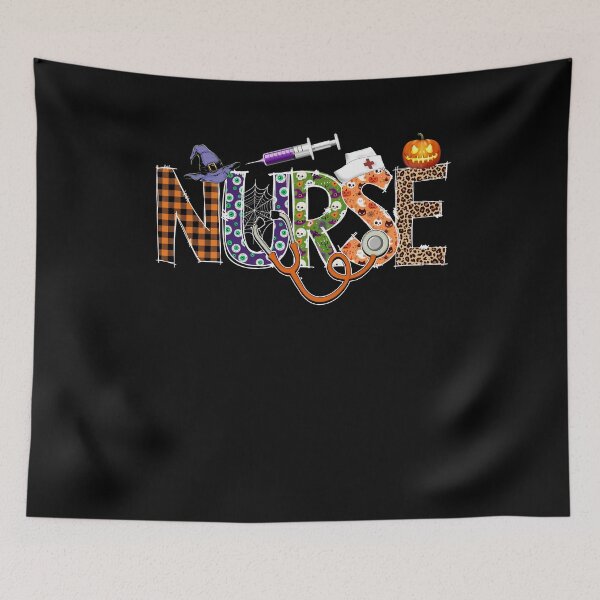 Item preview, Nurse halloween scary pumpkin funny cute vintage designed and sold by elizabethdawnn.