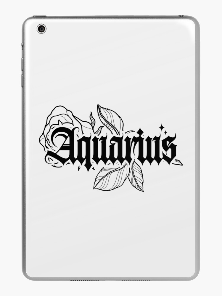 Tattoo uploaded by Desi B. • Aquarius sign! • Tattoodo