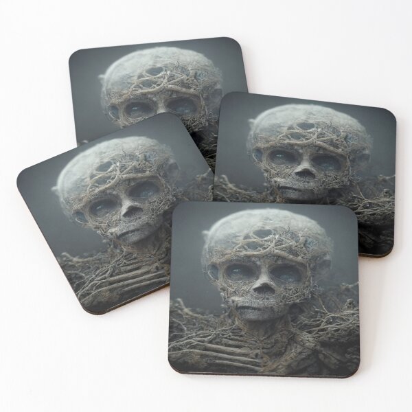 Item preview, Anxious Skeleton escaping the forest floor designed and sold by Ktpier.