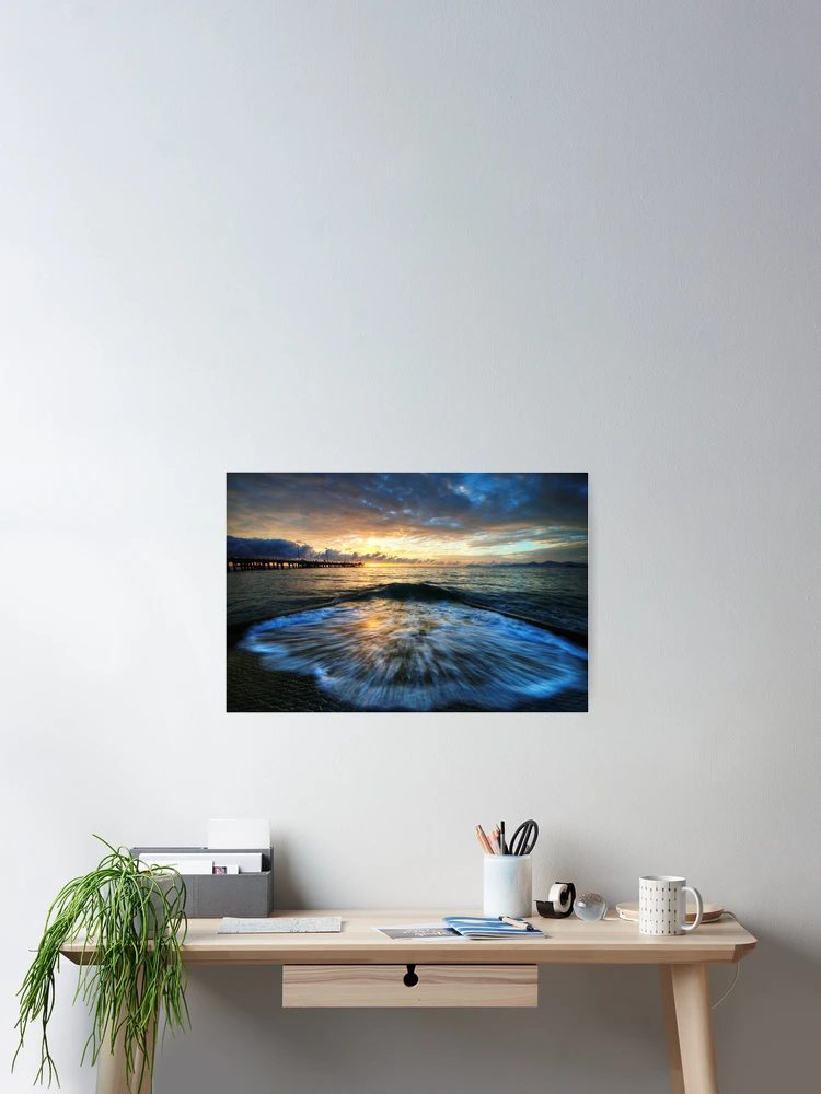 Thumbnail 2 of 3, Poster, Boat Ramp Splash designed and sold by Matt Halls.