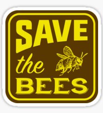 Save the Bees! (sticker) Sticker