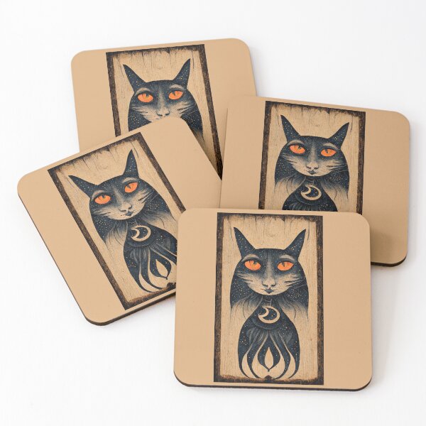 Artikelvorschau, Einzigartiges Design der Wicca-Katze entworfen und verkauft von culturestash.