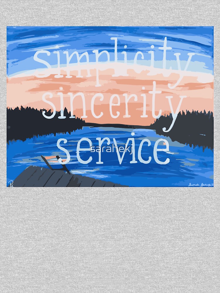 Pocono: Simplicity Sincerity Service by sarahekj