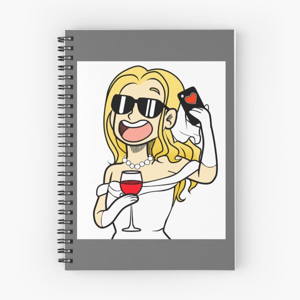 Item preview, bride at her wedding ery happy taking a selfie designed and sold by Revonda Codjoe.