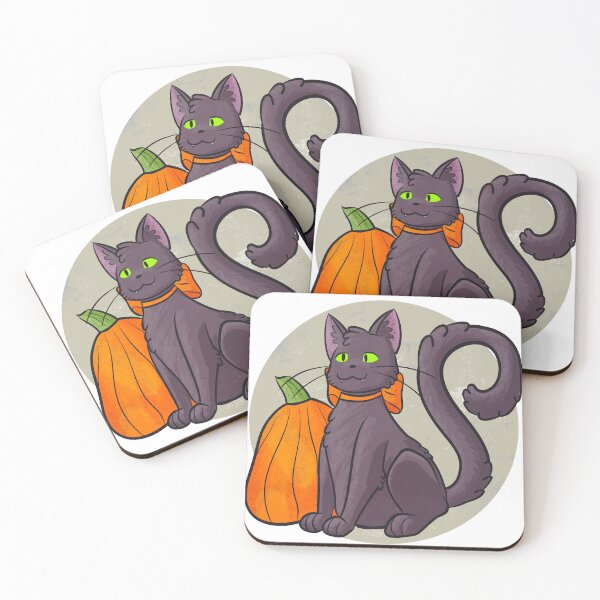 Item preview, Fall Friends - Feline designed and sold by gearfeathers.
