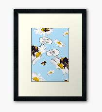 NOVEMBER POSTER V3 Framed Print