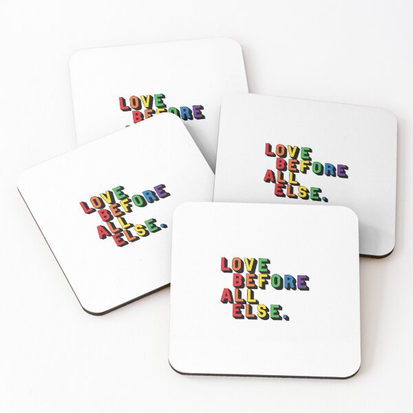 Item preview, Love Rainbow Quote designed and sold by Listakona.