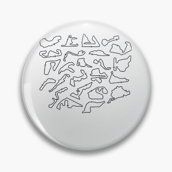 Item preview, Formula 1 Circuits Pattern designed and sold by MollieWeisbe.