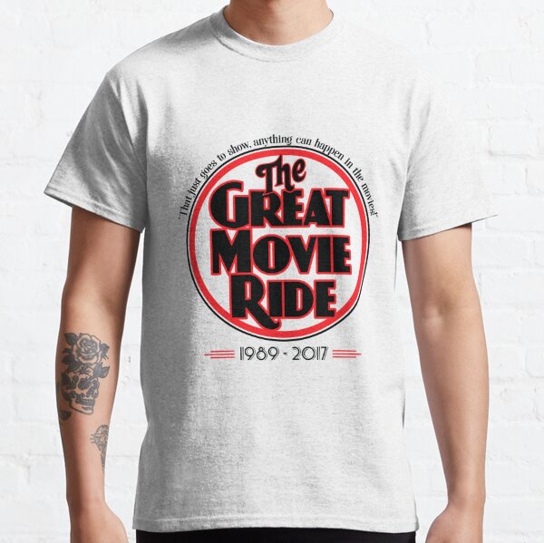 The Great Movie Ride 1989-2017 Classic T-Shirt