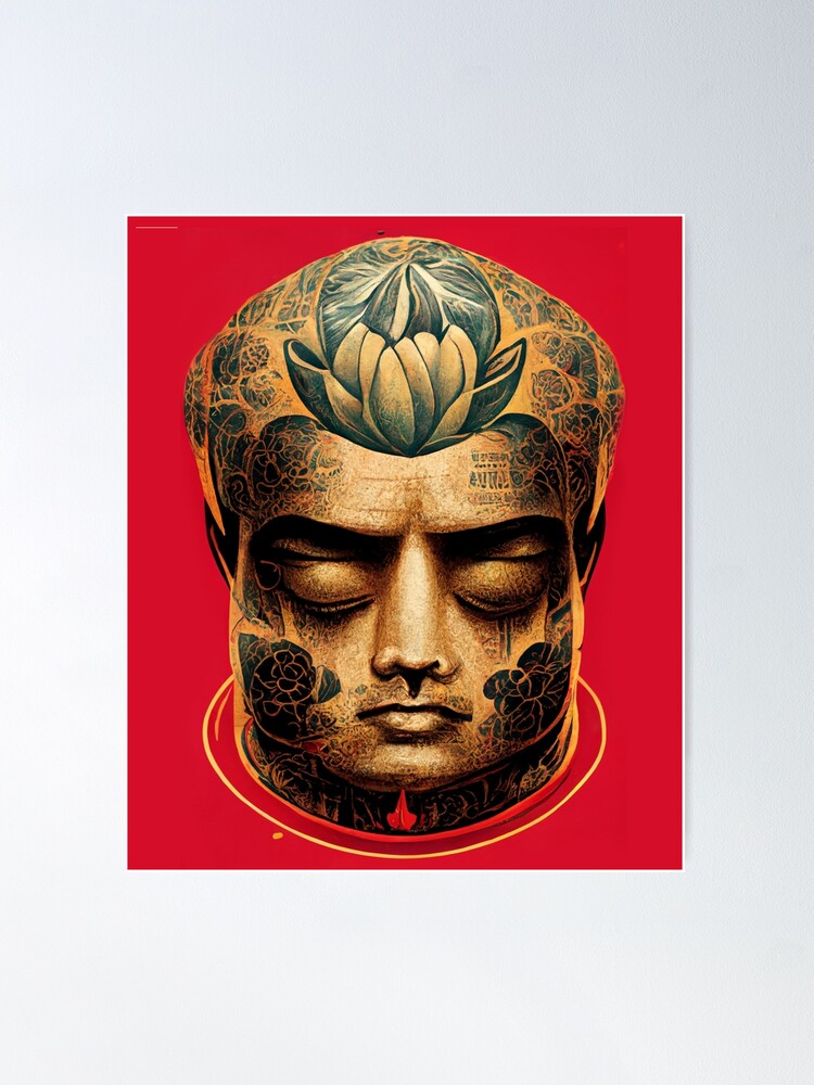 Vintage Buddha Face With Spiritual Influence For Yoga And Tattoos Vector,  Tattoo Drawing, Face Drawing, Yoga Drawing PNG and Vector with Transparent  Background for Free Download