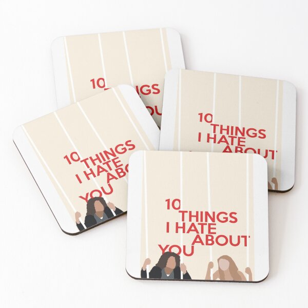 Item preview, Ten;things i hate about you Poster designed and sold by JohathanSiems.
