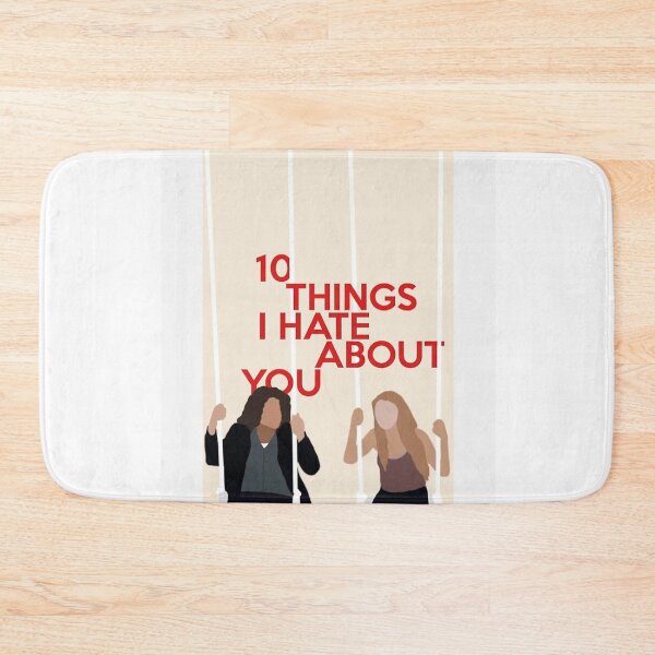 Item preview, Ten;things i hate about you Poster designed and sold by JohathanSiems.