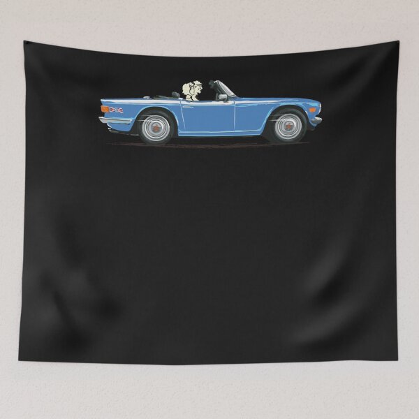 Item preview, French Blue color TR6 – the Classic British Sports Car designed and sold by MikeKelly.