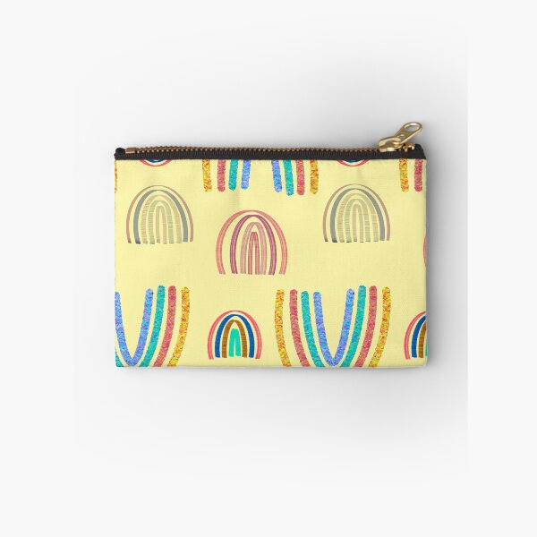 Item preview, Boho Rainbows canary yellow pattern designed and sold by sandpaperdaisy.