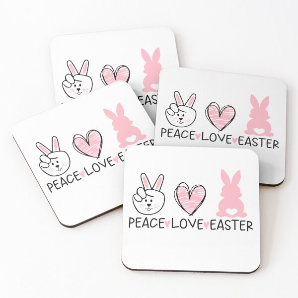Item preview, Peace Love Easter Cute and Simple Easter Design designed and sold by VieGalleryy.