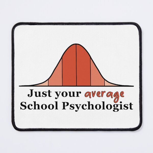 Item preview, Average school psychologist orange red designed and sold by bmillertime.
