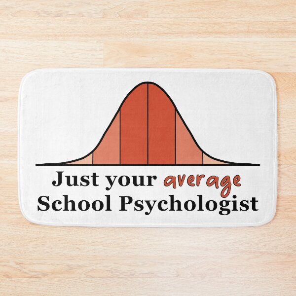 Item preview, Average school psychologist orange red designed and sold by bmillertime.