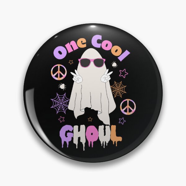 Item preview, One Cool Ghoul Retro Halloween Groovy Ghost designed and sold by Got2BSnazzy.