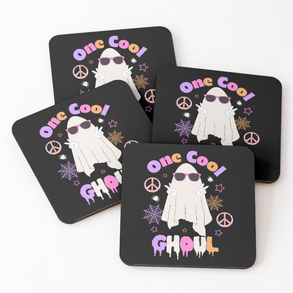 Item preview, One Cool Ghoul Retro Halloween Groovy Ghost designed and sold by Got2BSnazzy.