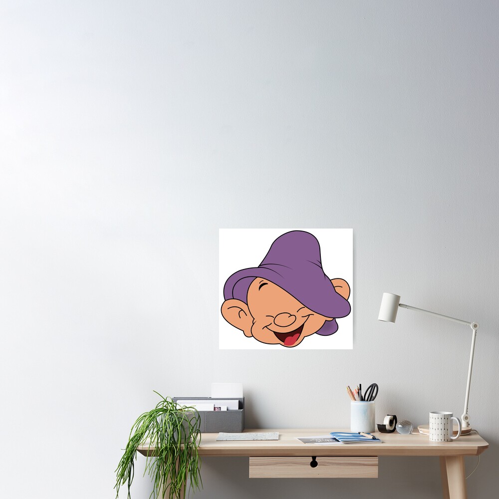 Dopey Poster For Sale By Kimhutton Redbubble 