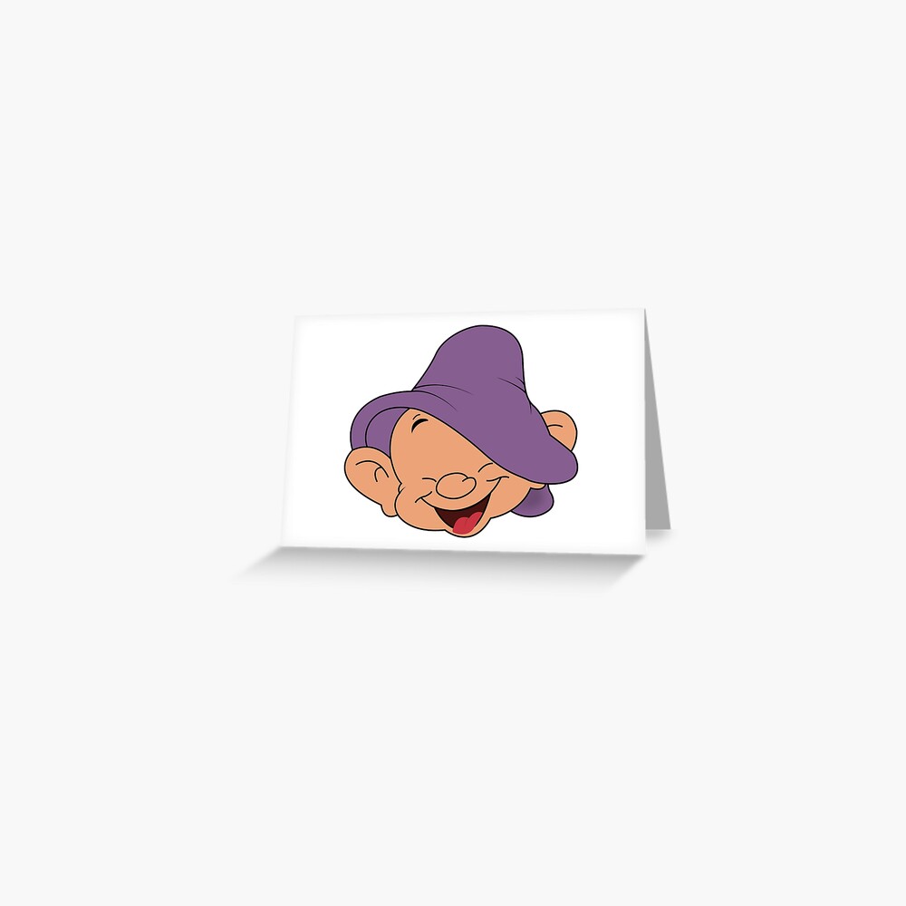 Dopey Greeting Card For Sale By Kimhutton Redbubble 