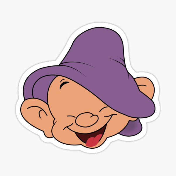 Dopey Sticker For Sale By Kimhutton Redbubble 