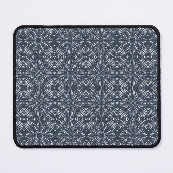 Item preview, Extra Tiny Mosaic Dark Blue Tile Navy White Optical Pattern Geometry Geometric Ceramic designed and sold by ArticLotusShop.