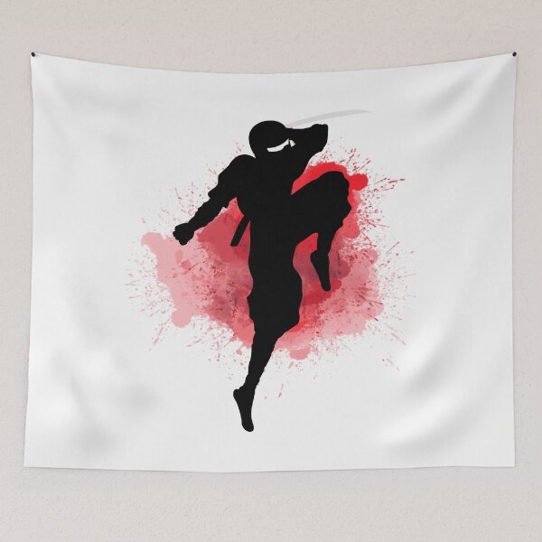 Item preview, Ninja Striking Action Pose - Japanese Martial Arts designed and sold by LoveSeasonz.