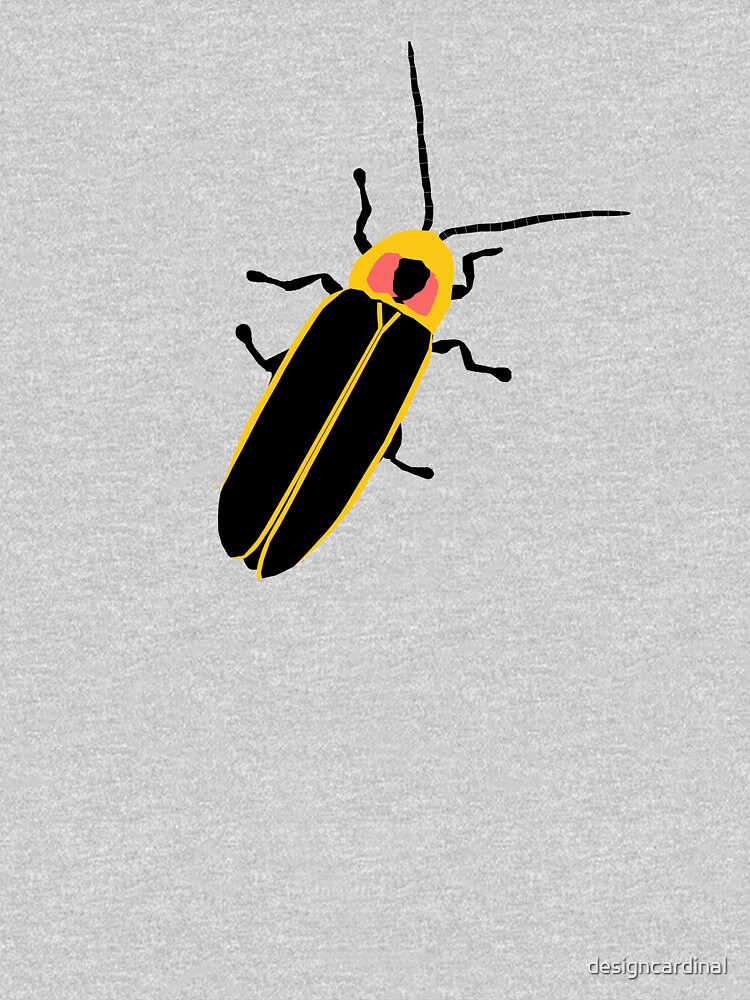 "Lightning Bug on White" Tshirt for Sale by designcardinal Redbubble