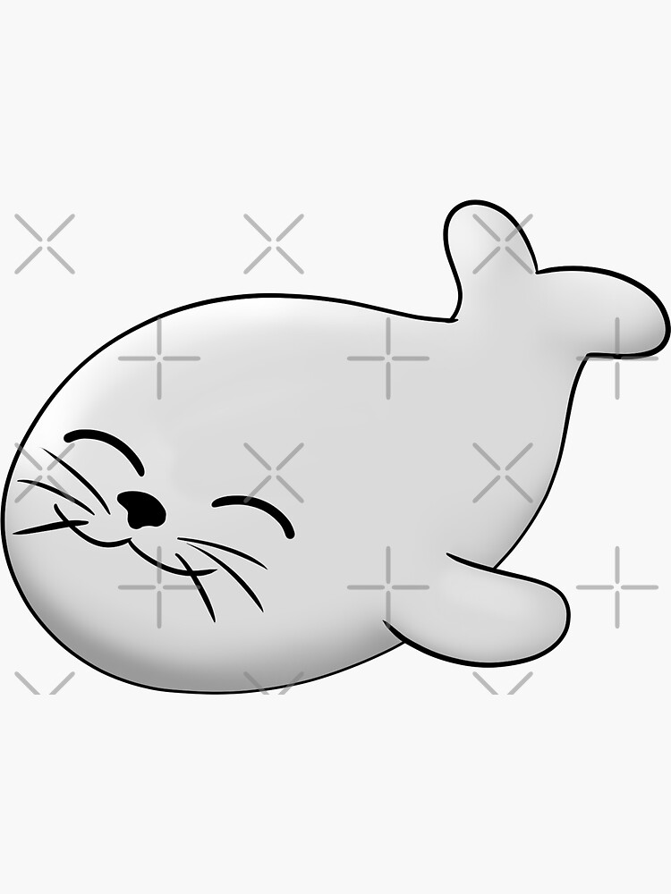 seal-of-approval-cute-animal-sticker-for-sale-by-khalilarts-redbubble