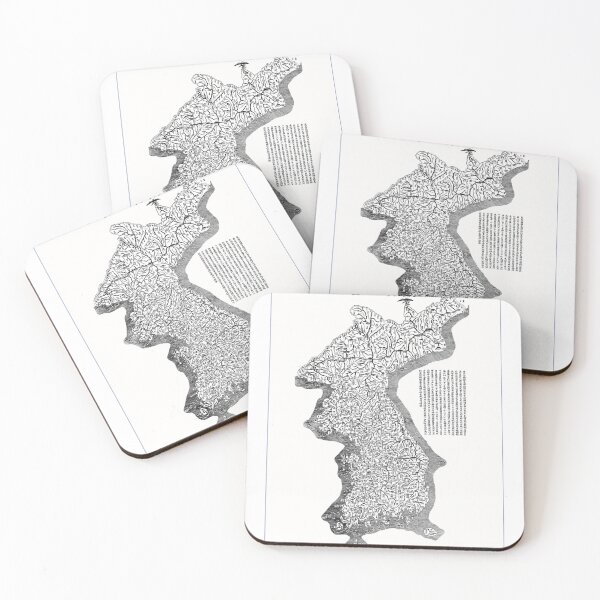 Item preview, Old Map of Korea peninsular from year 1886 designed and sold by muriwaimall.