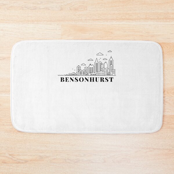 Item preview, Bensonhurst Brooklyn New York city landscape men women designed and sold by Jeangel97.