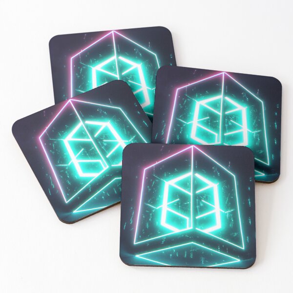 Item preview, Neon Tesseract  designed and sold by Zestpond.