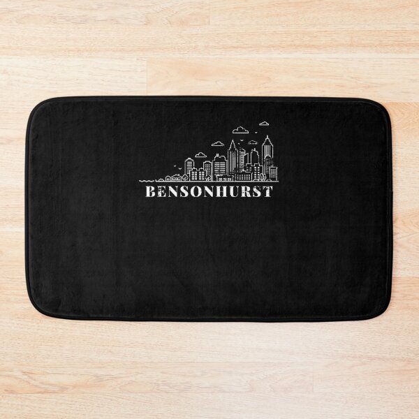 Item preview, Bensonhurst Brooklyn New York city landscape men women Retro Vintage designed and sold by Jeangel97.