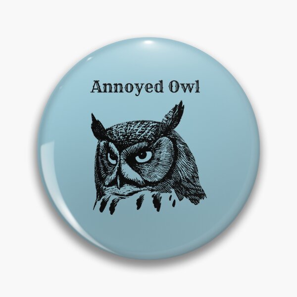Item preview, Annoyed Owl  designed and sold by FloridaKeys1984.